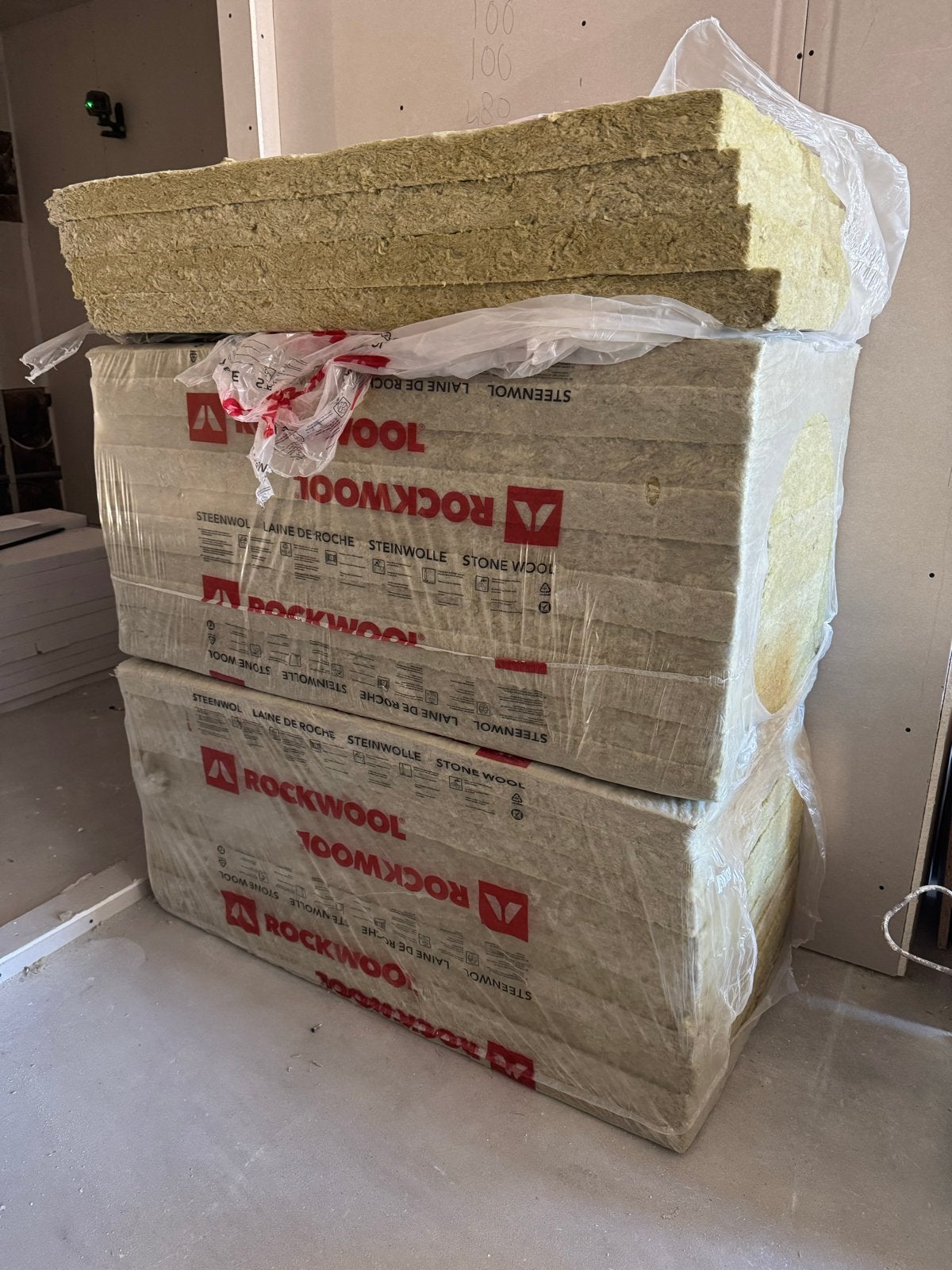 Rockwool Steenwol Isolatieplaten - Diverse Diktes, Nieuw, Steenwol, Ophalen of Verzenden, 15 m² of meer