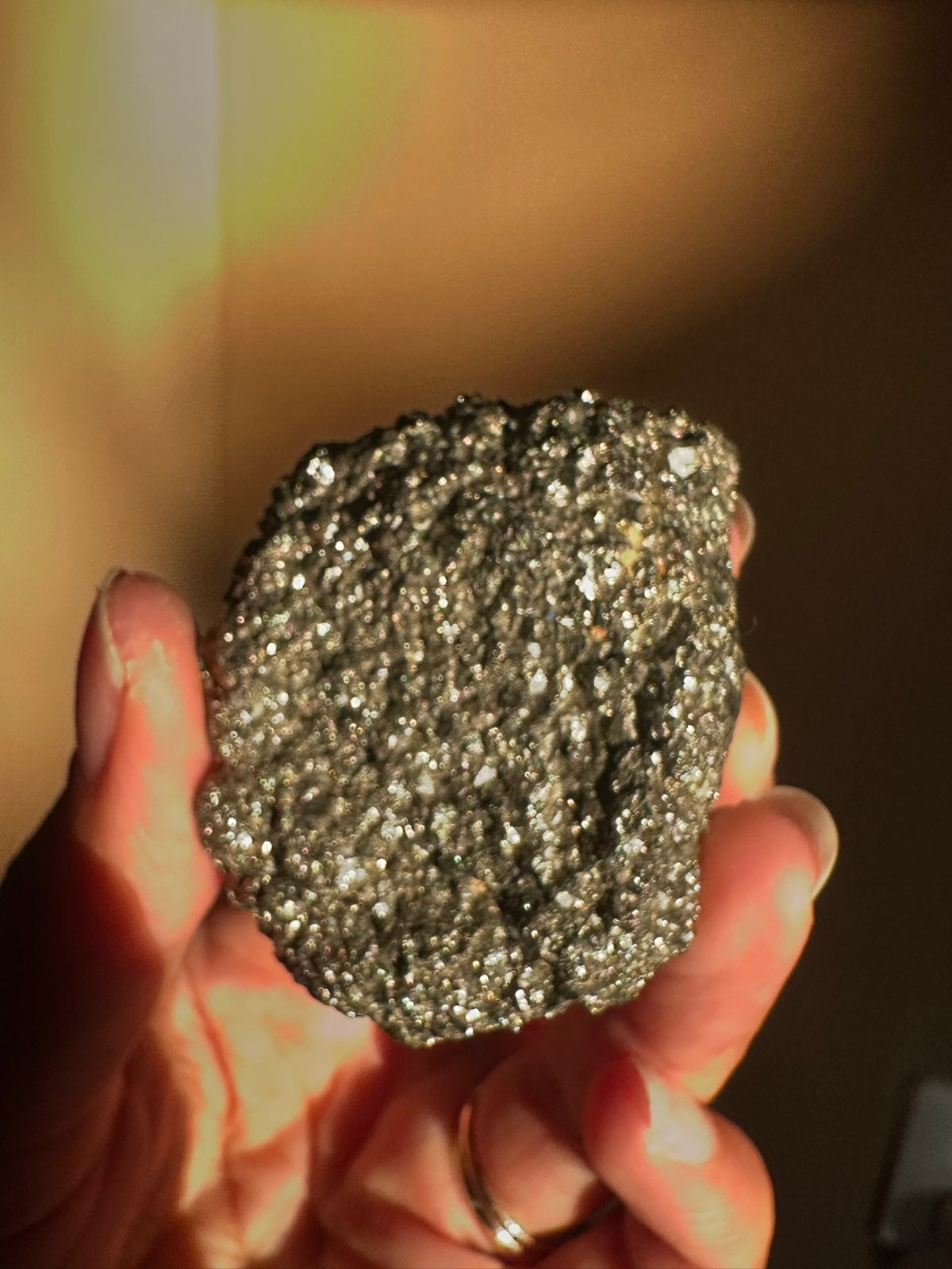 Prachtige Pyriet Klomp - IJzeren Pyriet, Ophalen, Mineraal