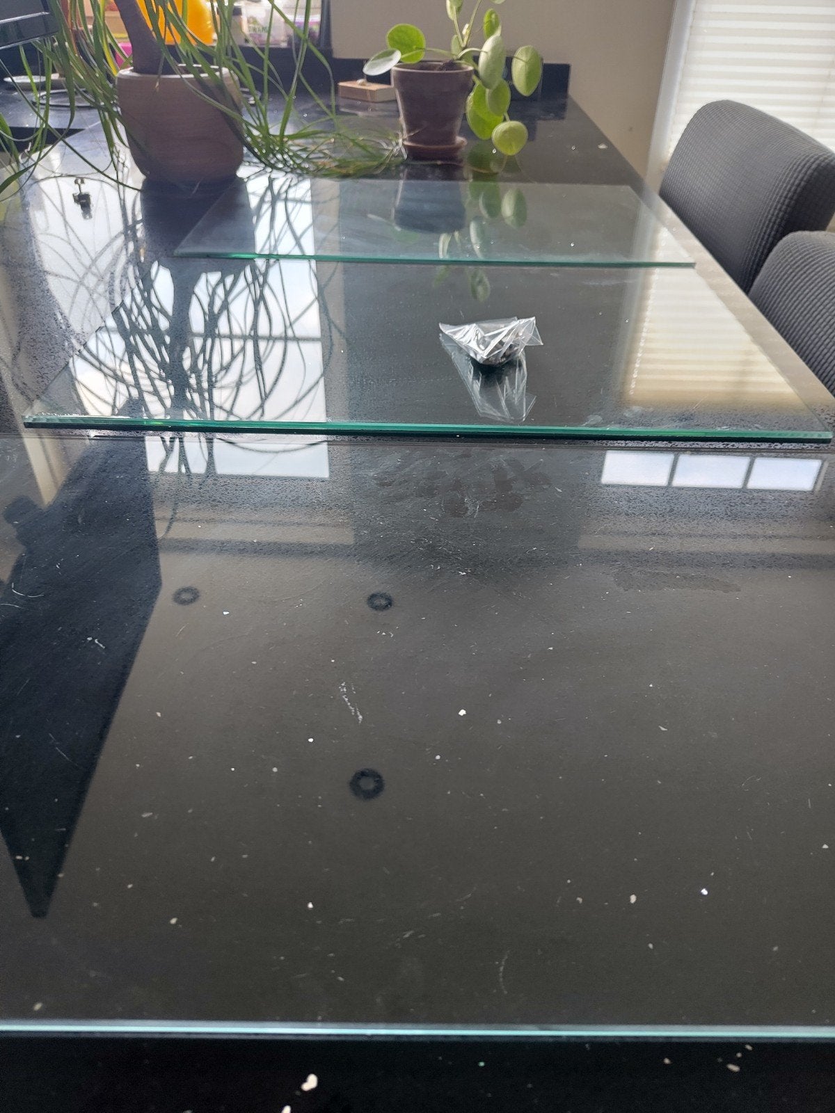 3x IKEA Besta glasplaat 56x36 cm, Ophalen, Gebruikt