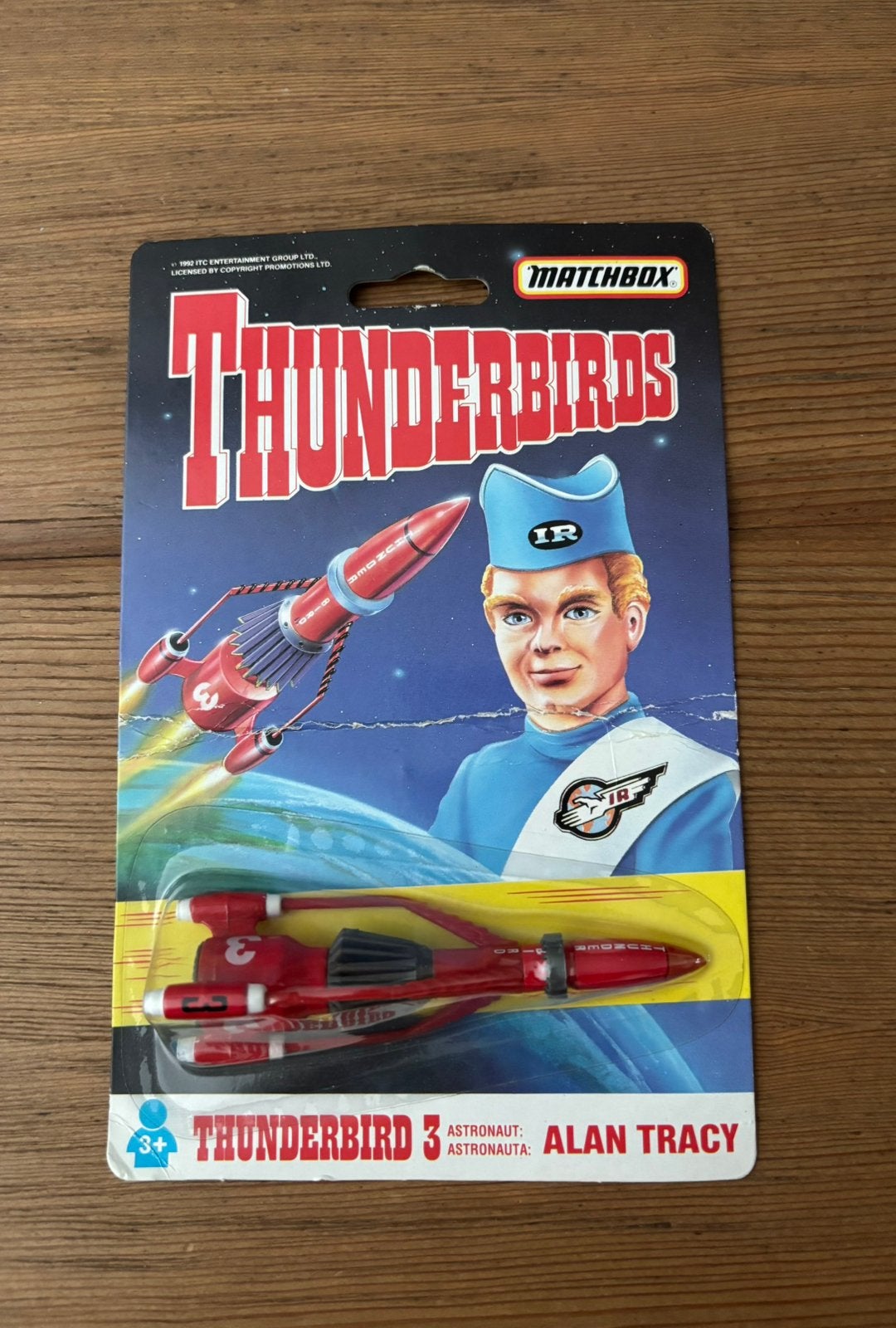 Matchbox Thunderbirds Thunderbird 3 Alan Tracy (1992), Ophalen of Verzenden, Gebruikt