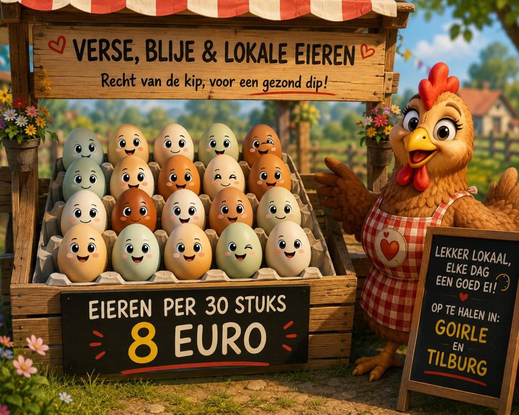 Heerlijke verse hardgeschilde eieren, Diversen, Levensmiddelen, Ophalen of Verzenden