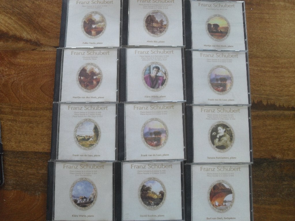 12 CD'S FRANZ SCHUBERT., Schubert, Ophalen of Verzenden, Zo goed als nieuw, Romantiek