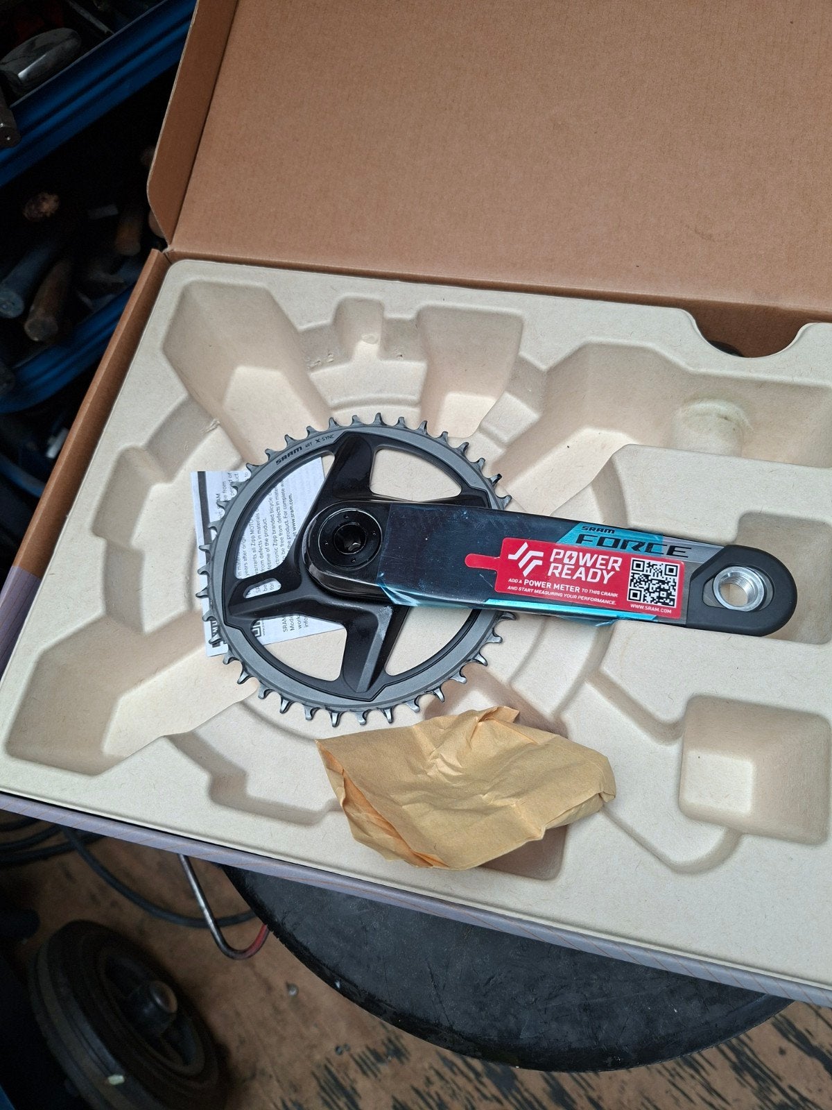 Sram crankstel force 172.5, Ophalen