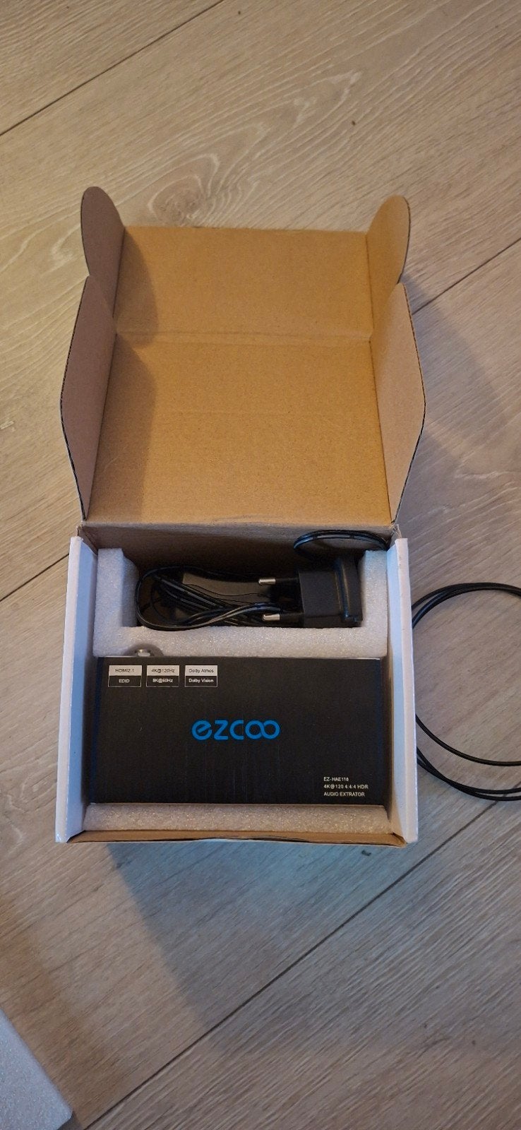 EZCOO EZ-HAE118 HDMI 2.1 Audio Extractor 4K 120Hz HDR, Ophalen of Verzenden, Zo goed als nieuw