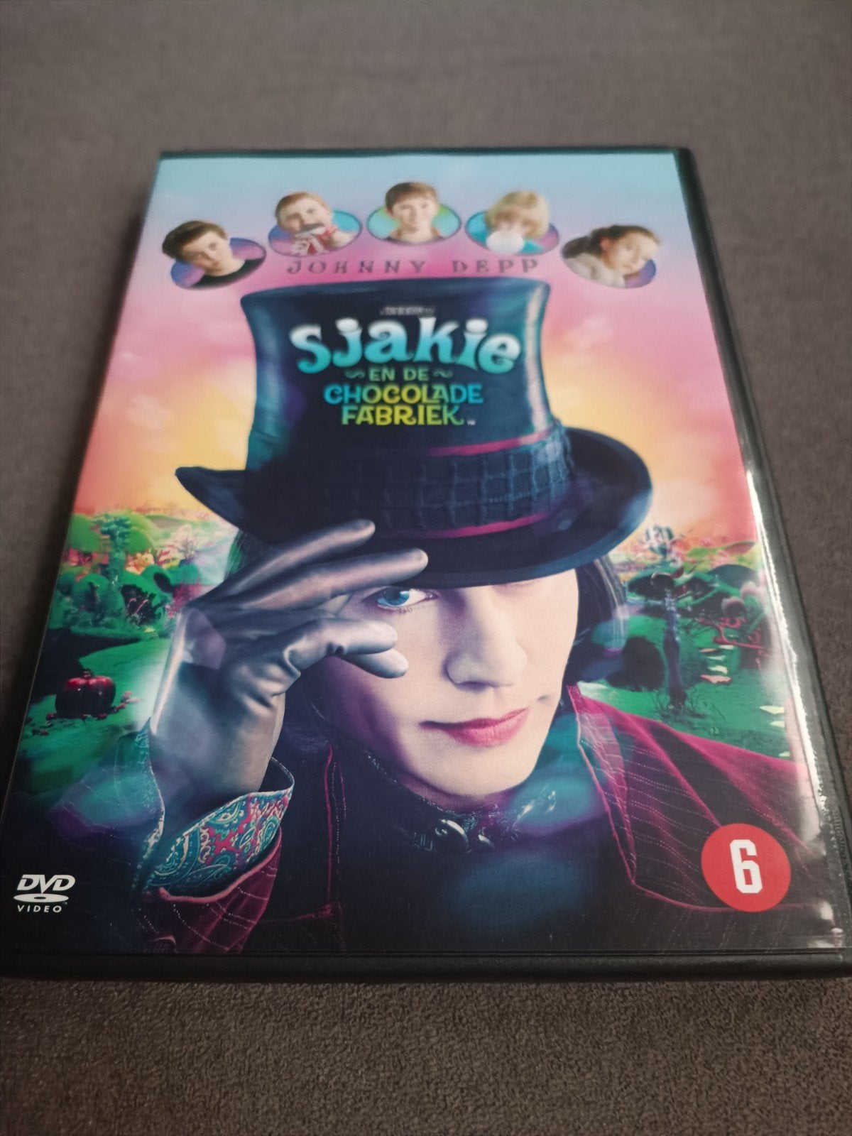 Sjakie en de chocolade fabriek - dvd, Alle leeftijden, Ophalen of Verzenden, Zo goed als nieuw