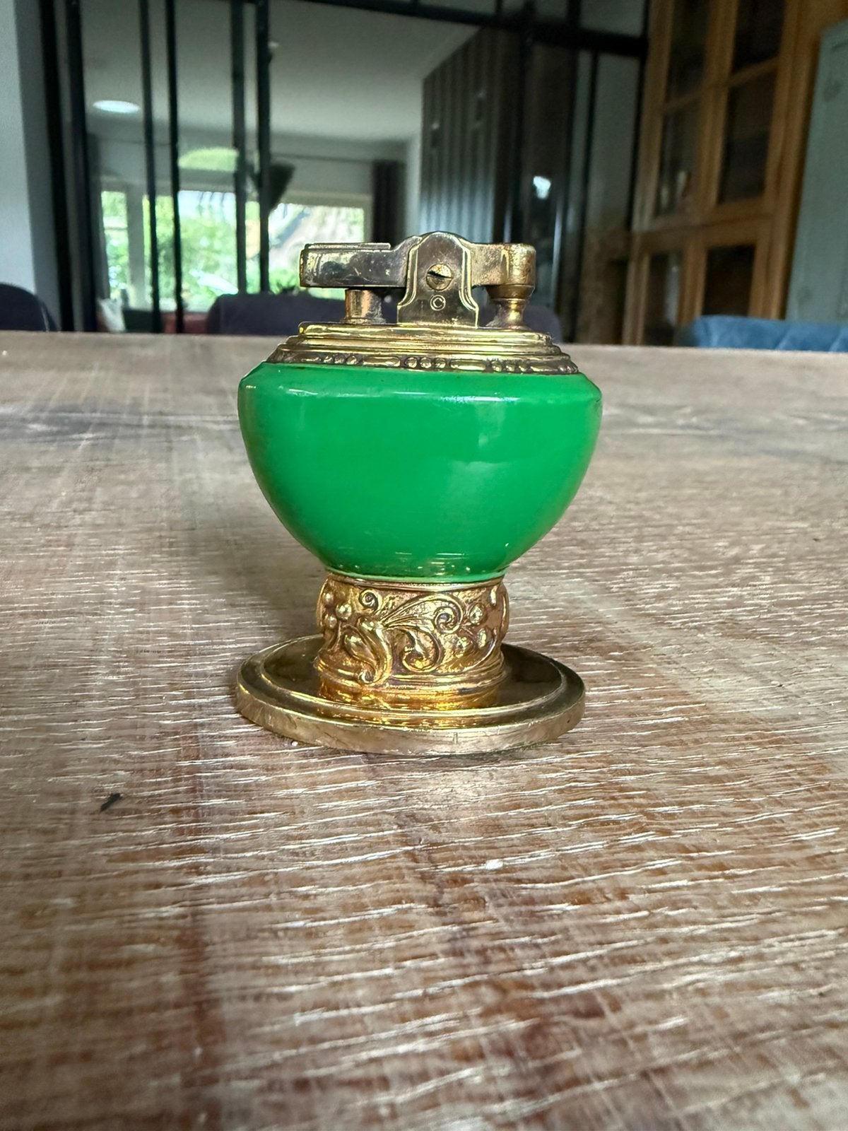 Tafel aansteker - Ronson Leona, Ophalen of Verzenden, Zo goed als nieuw, Aansteker, Ronson