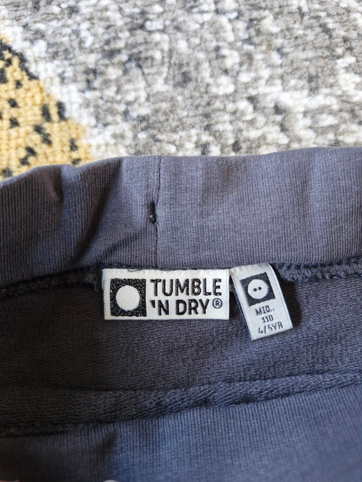 Grijs blauw rokje met glitter veters maat 110, Tumble 'n Dry, Meisje, Onbekend, Ophalen of Verzenden