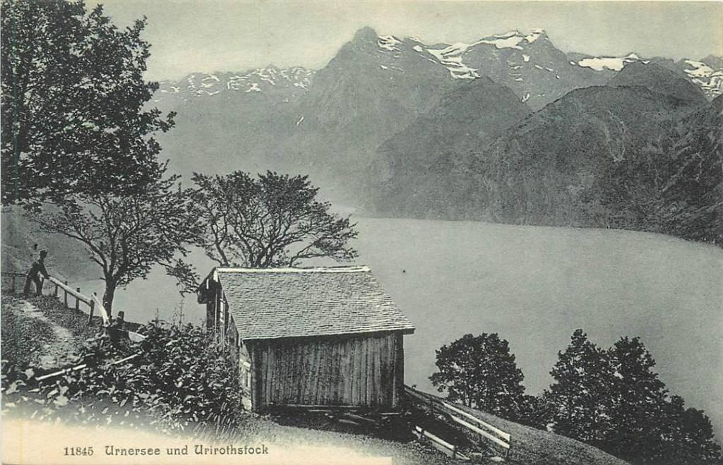 381-334-033 Urnersee und Urirothsfock, Verzenden, Voor 1920, Overig Europa