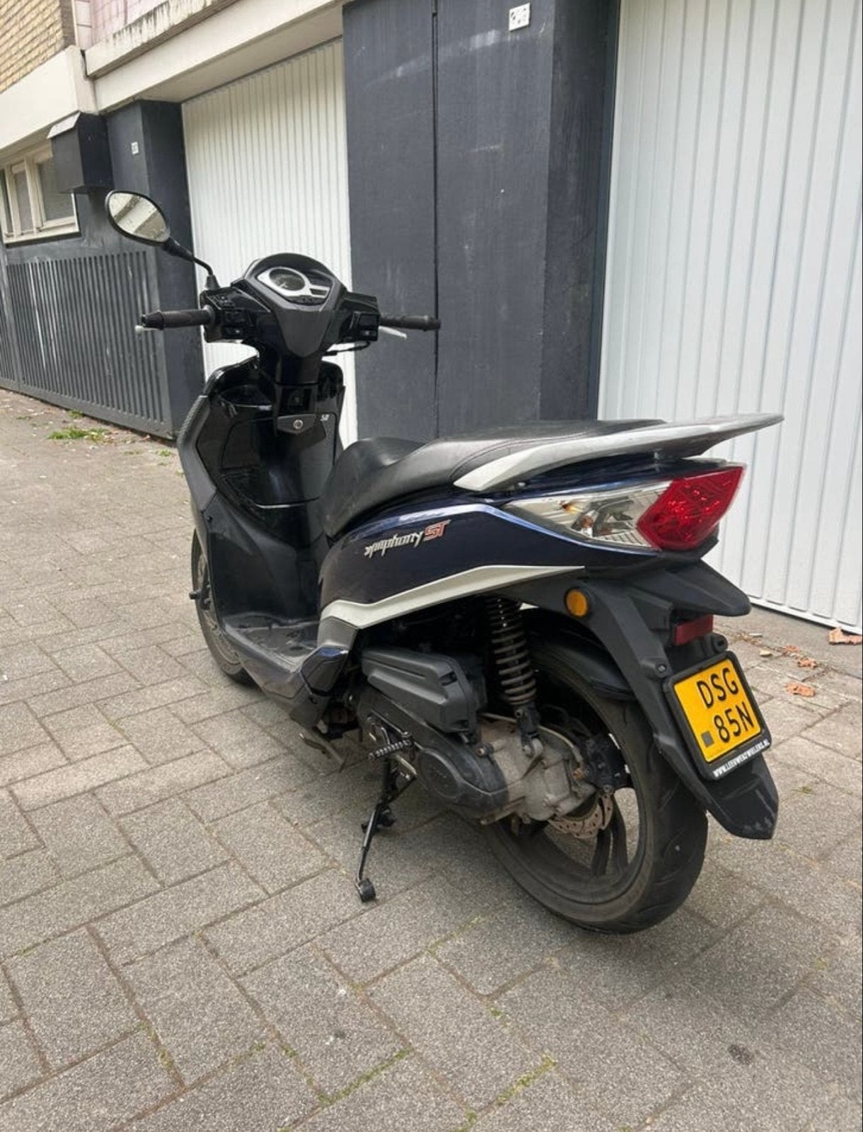 Sym Symphony SR 50 scooter - Blauw/Zwart, Fietsen en Brommers, Scooters | SYM, Ophalen, Gebruikt, Overige modellen, Maximaal 45 km/u