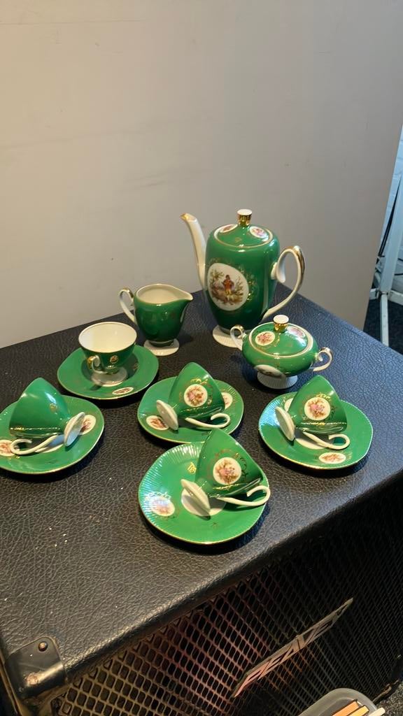 Antieke koffieservies, Antiek en Kunst, Antiek | Servies compleet, Ophalen