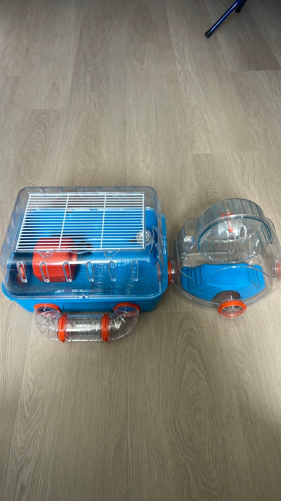 Hamsterkooi 79 cm, met wc hokje en waterflesje, Dieren en Toebehoren, Minder dan 60 cm, Kooi, Minder dan 75 cm, Ophalen of Verzenden