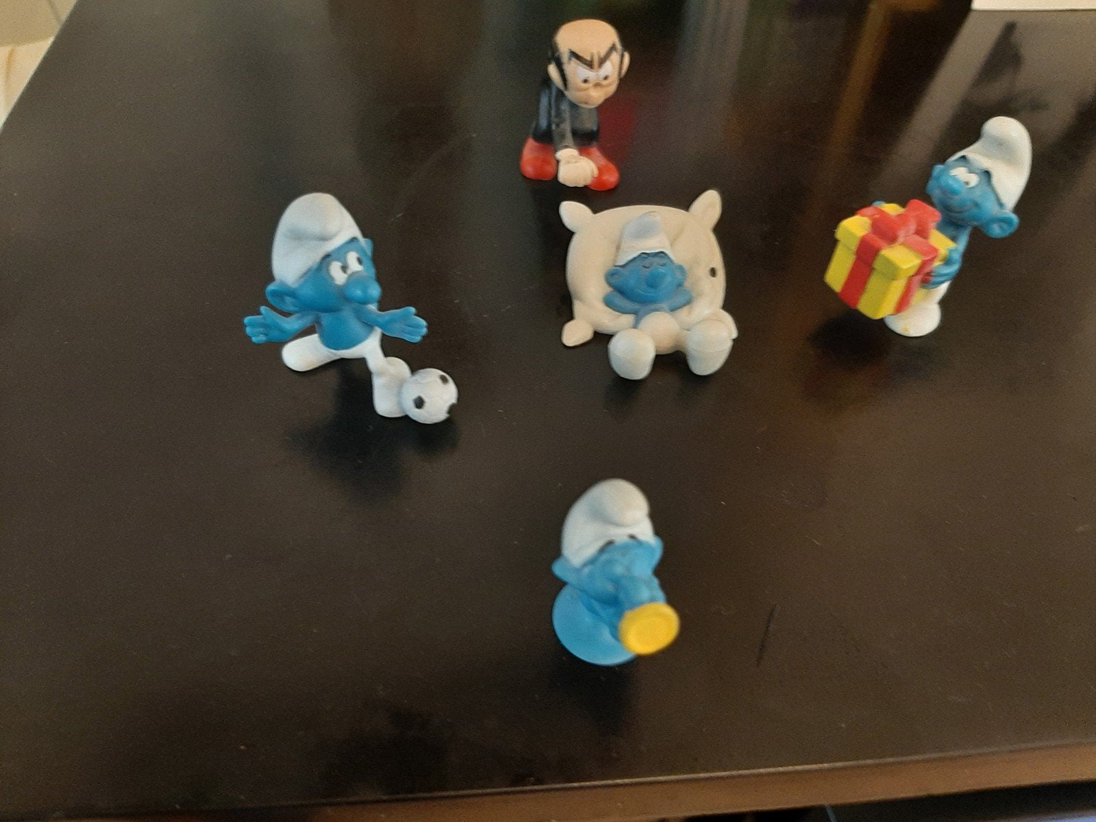 Smurfen en Gargamel figuren - Set van 5, Ophalen of Verzenden, Gebruikt, Gargamel, Poppetje, Figuurtje of Knuffel
