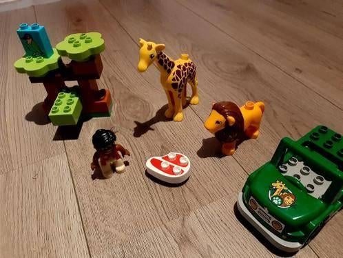 Lego / Duplo Savanne, Kinderen en Baby's, Speelgoed | Duplo en Lego, Ophalen of Verzenden, Zo goed als nieuw, Complete set, Duplo