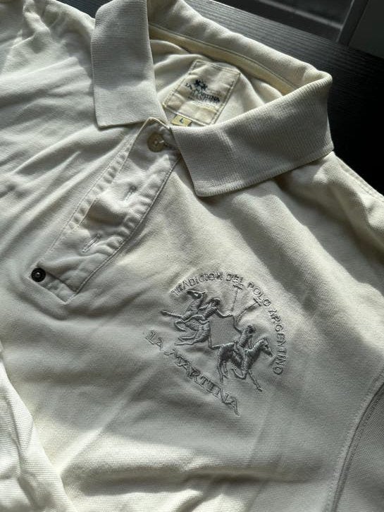 3x Polo | H | L: Tommy Hilfiger & La Matina, Kleding | Heren, Ophalen, Gedragen, Wit