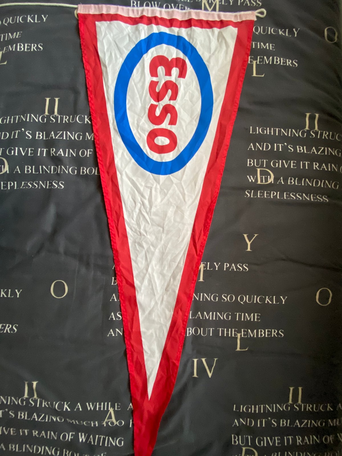 ESSO wimpel, Ophalen of Verzenden, Zo goed als nieuw