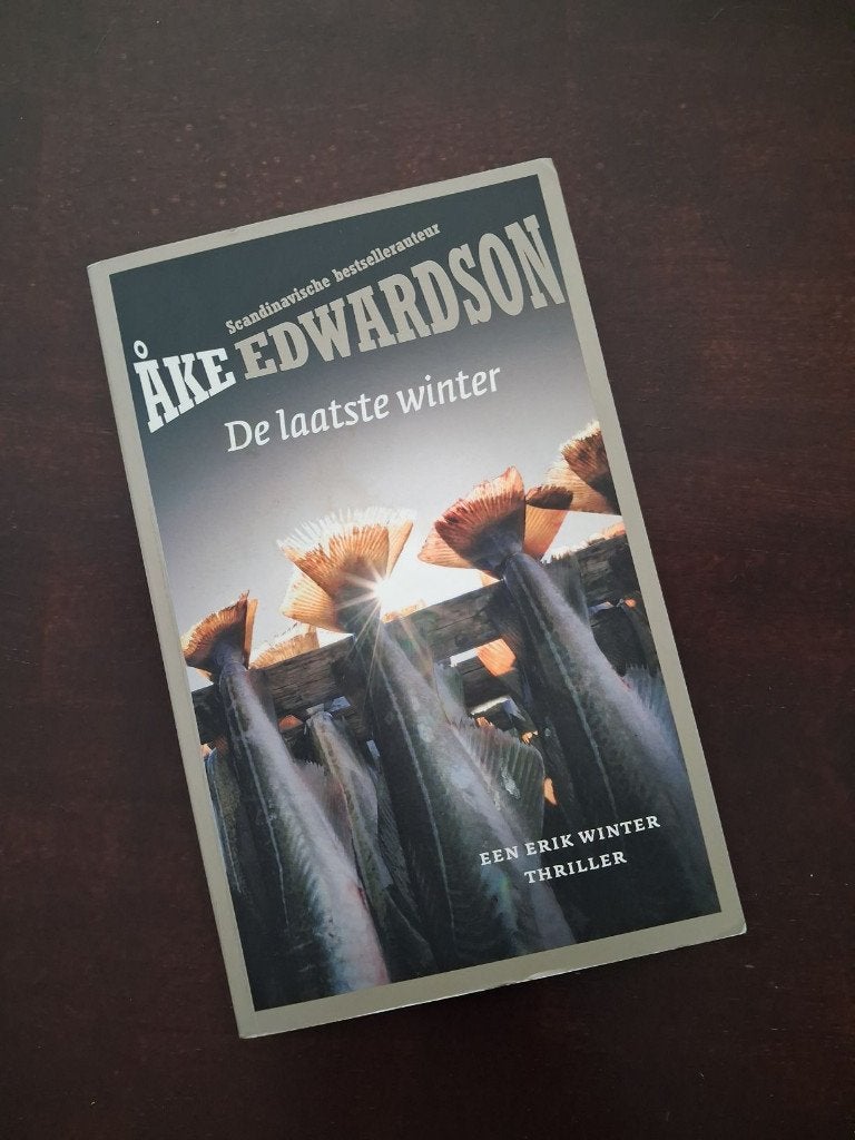 Ake Edwardson - de laatste winter, Ophalen of Verzenden, Zo goed als nieuw