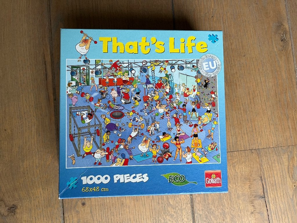 3 Puzzels van 1000 stukjes, Hobby en Vrije tijd, Denksport en Puzzels, Ophalen of Verzenden, 500 t/m 1500 stukjes, Zo goed als nieuw