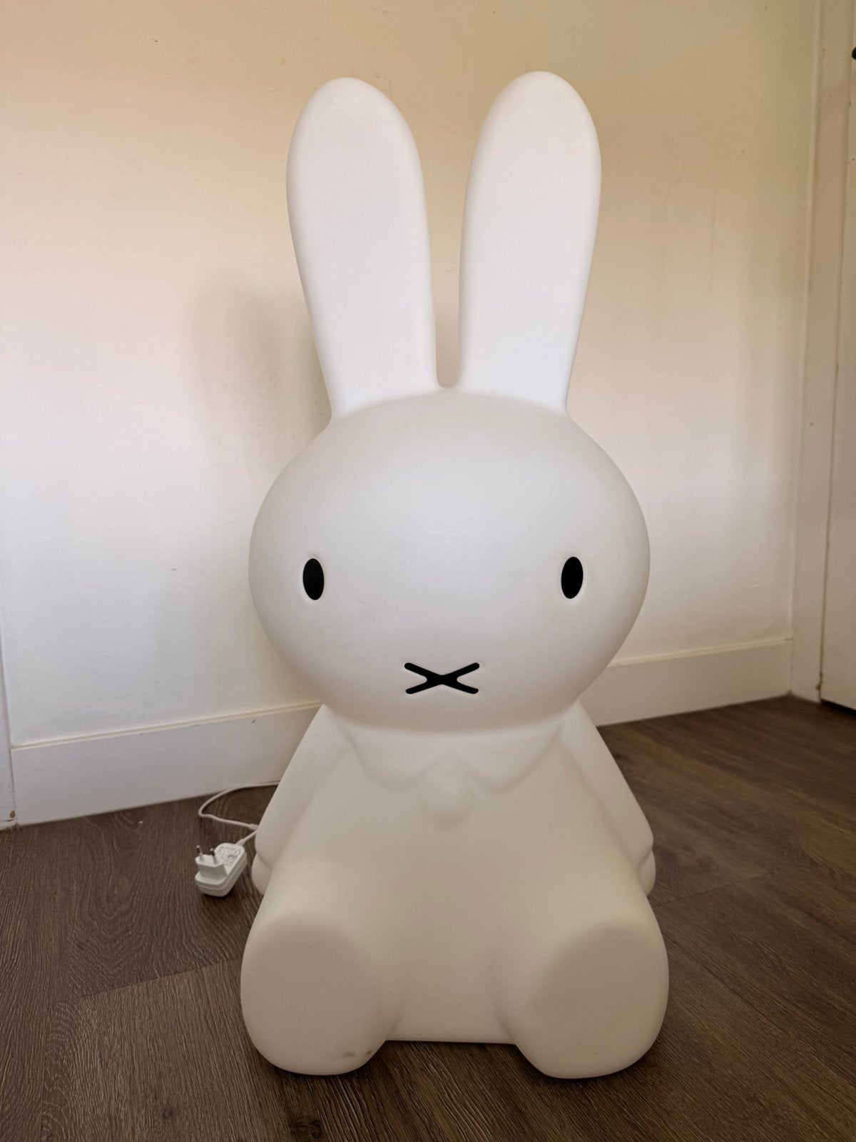 Mr Maria Nijntje lamp XL - 80 cm, Wit, Ophalen, Zo goed als nieuw, Lamp