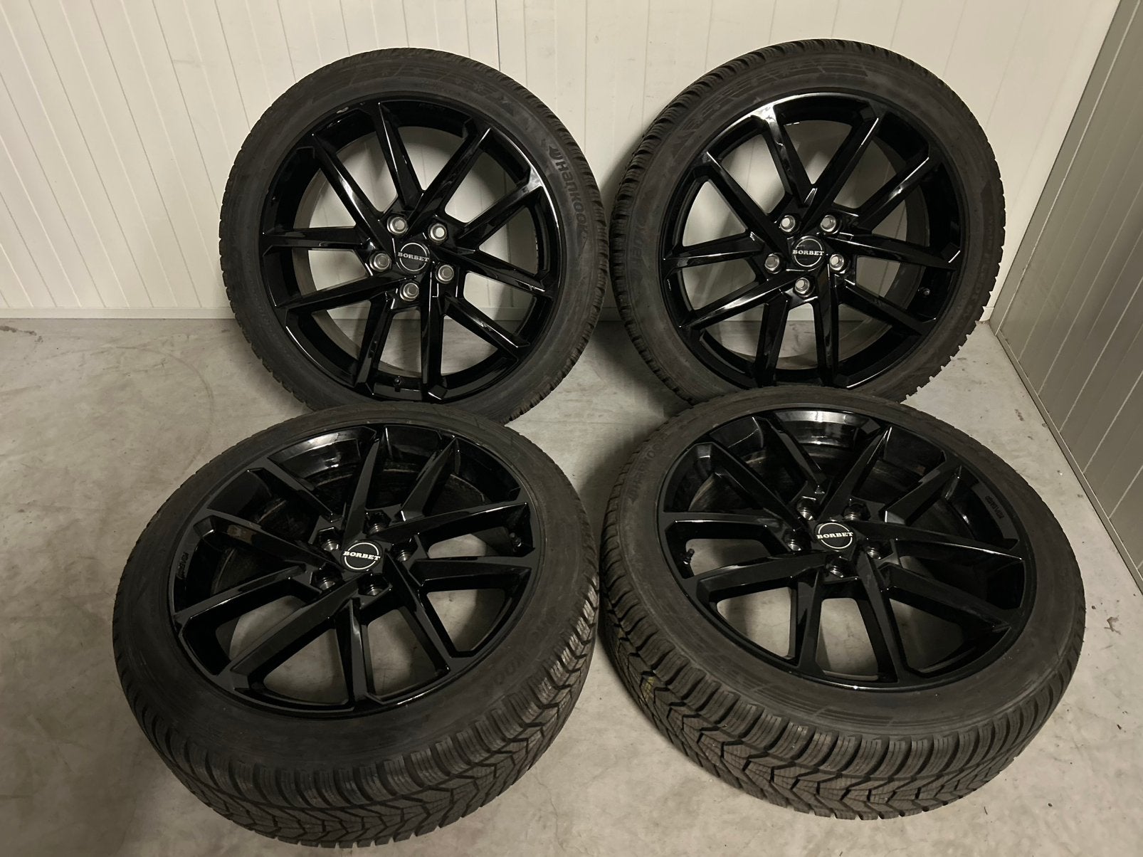 18 inch 5x114,3 Borbet N 7,5J ET50 Hankook winter 2025 TPMS, Auto-onderdelen, Banden en Velgen, Ophalen, 18 inch, Gebruikt, Banden en Velgen