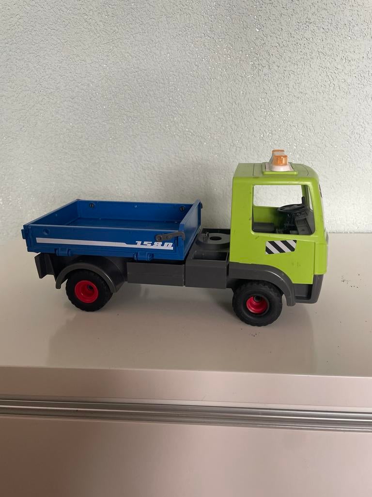 Playmobil vrachtwagen met kiepbak, Ophalen, Gebruikt