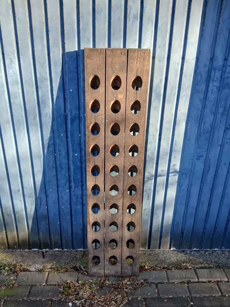 wijnrek antiek, Huis en Inrichting, Woonaccessoires | Wijnrekken, Ophalen of Verzenden, Metaal, 75 cm of meer