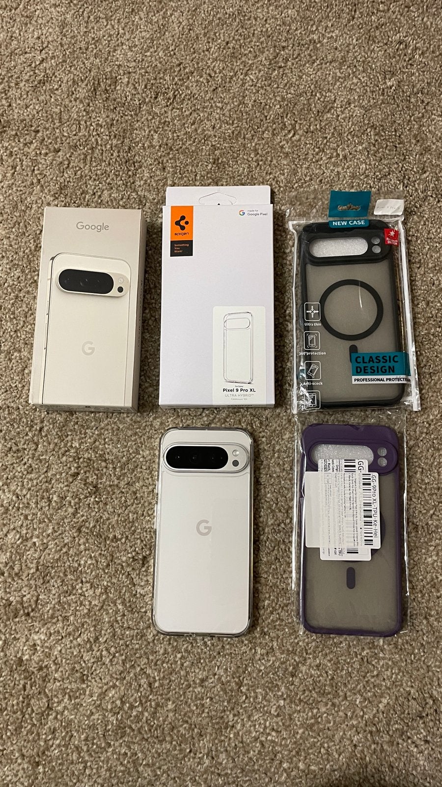 Google Pixel 9 Pro XL 256GB Porselein - Zo goed als nieuw, Telecommunicatie, Mobiele telefoons | Overige merken, Ophalen, Zo goed als nieuw