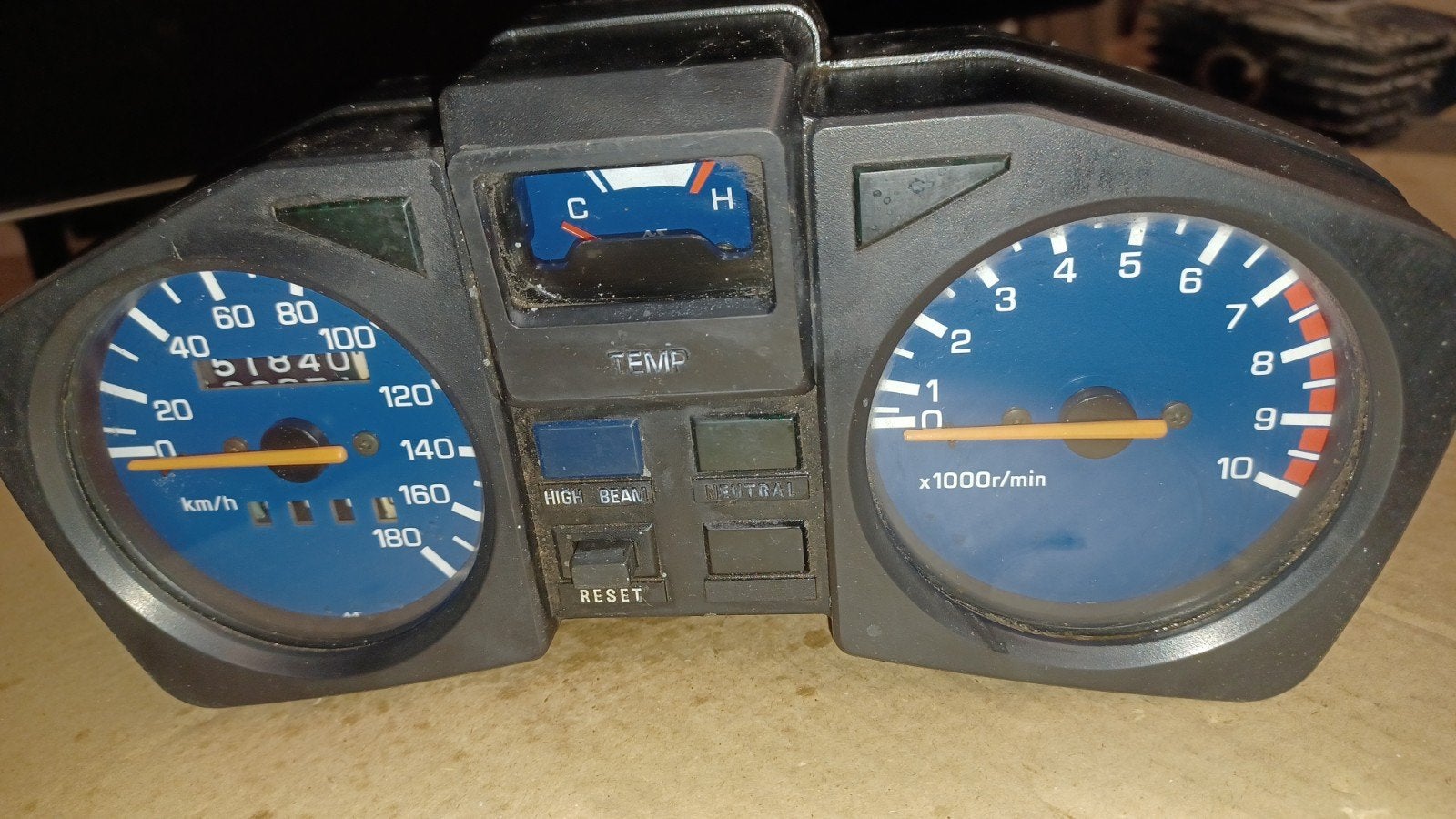 Yamaha XTZ 666 Tenere Motorfiets Dashboard Snelheidsmeter To, Ophalen of Verzenden