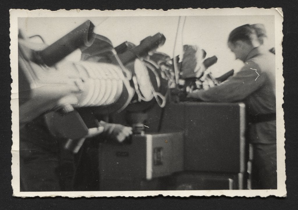 WOII foto: Kommandogerät schwere Flak-Abteilung 465, Verzamelen, Verzenden, Landmacht, Duitsland, Foto of Poster