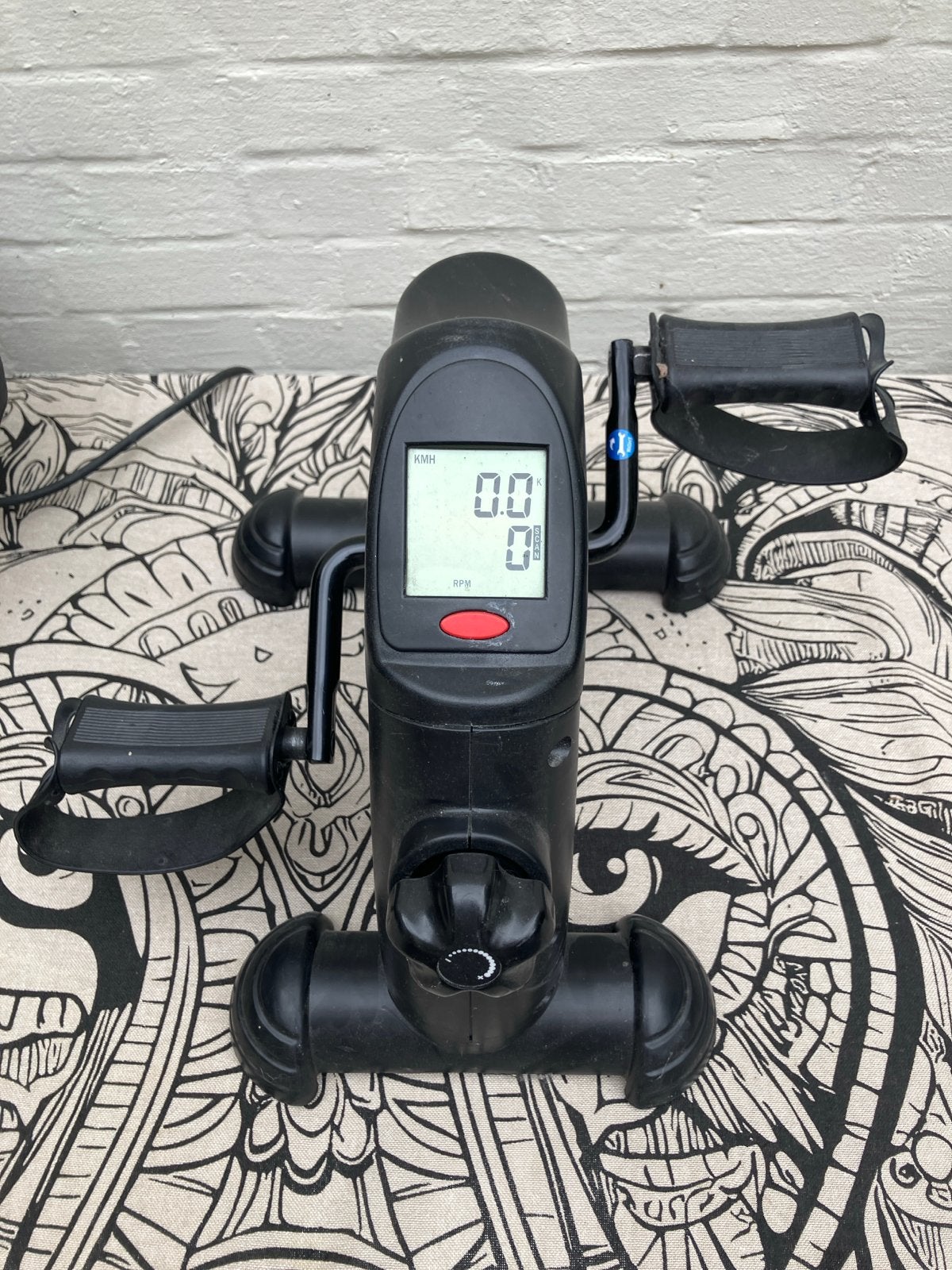 Mini Hometrainer met Display - Compact en Draagbaar, Sport en Fitness, Ophalen, Kunststof, Gebruikt, Armen