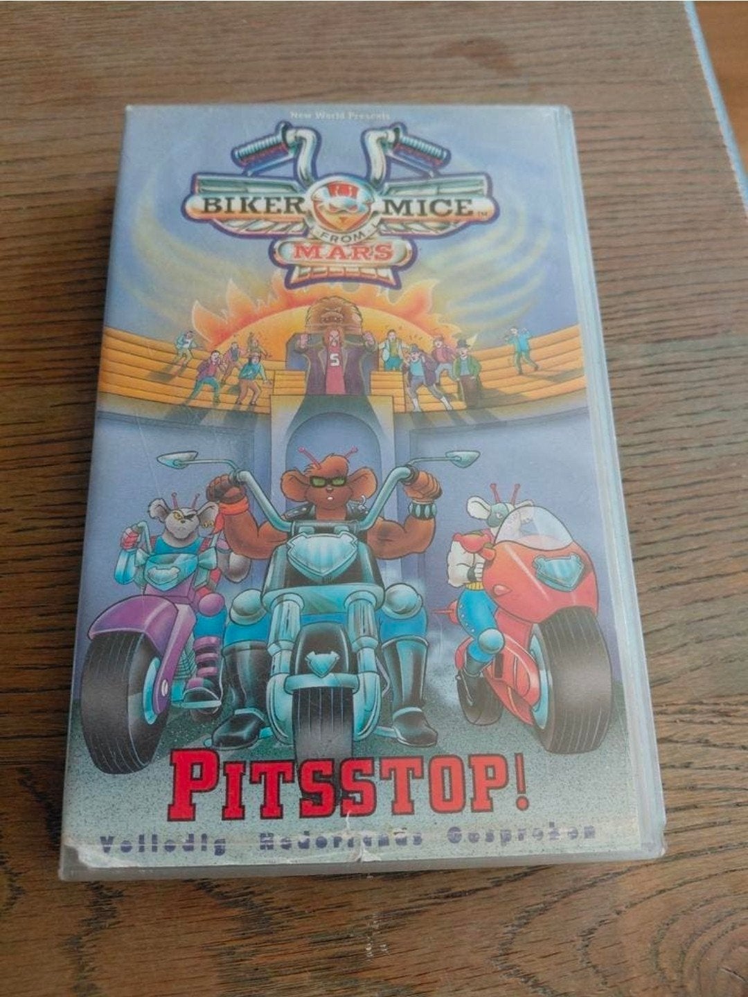 Bikermice from Mars videoband. Fox kids. Jetix., Cd's en Dvd's, VHS | Kinderen en Jeugd, Ophalen of Verzenden, Gebruikt, Tekenfilm