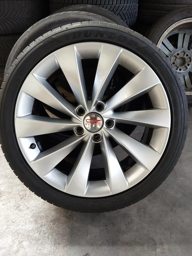 VW-Audi-Seat-Skoda 18 inch zomerset 5x112, Auto-onderdelen, Banden en Velgen, Ophalen, 18 inch, Gebruikt, Banden en Velgen