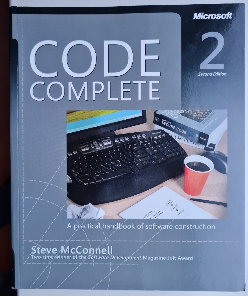 Code Complete, Steve McConnel, Ophalen of Verzenden, Zo goed als nieuw, Overige onderwerpen