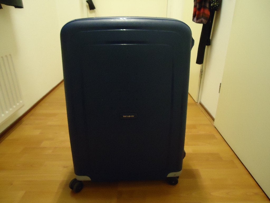 Koffer, Sieraden, Tassen en Uiterlijk, Koffers, Gebruikt, Hard kunststof, 45 tot 55 cm, Wieltjes