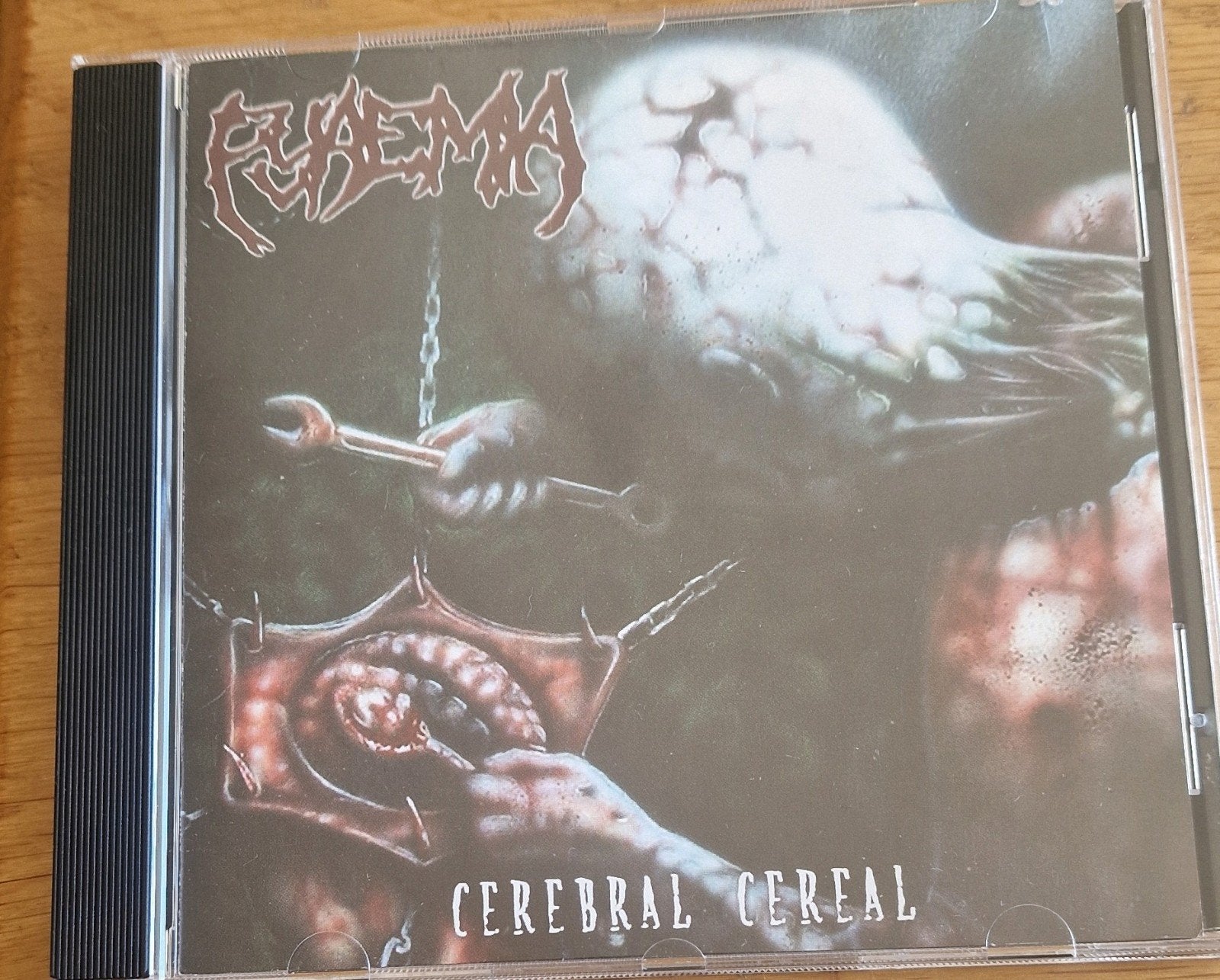 pyaemia - cerebral cereal, Death metal, Ophalen of Verzenden, Zo goed als nieuw, Reissue
