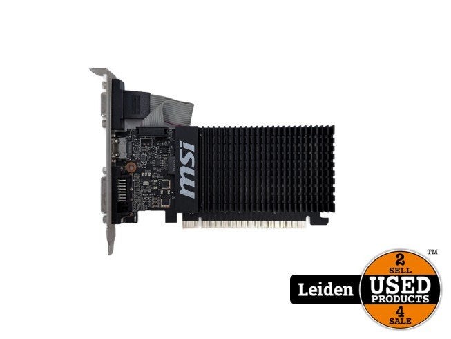 MSI GeForce GT 710 2GD3H 2GB GDDR3 Videokaart, Computers en Software, MSI, Gebruikt, Support@msi.com, No. 69, Lide St., Zhonghe Dist.
New Taipei City 235
Taiwan