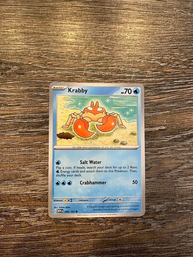 Krabby MEW 098/165, Ophalen of Verzenden, Zo goed als nieuw