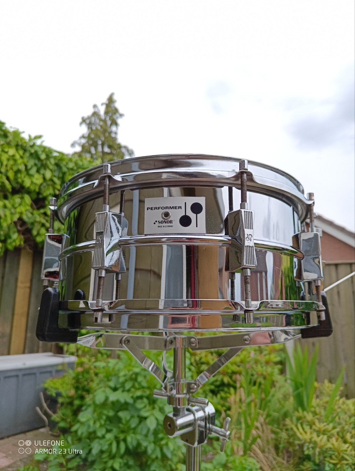 Sonor D-456 performer 14"x6.5" snaredrum, Muziek en Instrumenten, Drumstellen en Slagwerk, Ophalen of Verzenden, Gebruikt, Sonor