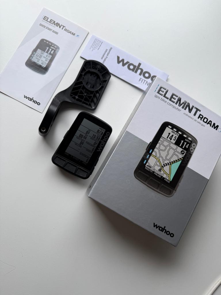 Wahoo Elemnt ROAM v1 GPS Fietscomputer - Juli 2019, Ophalen of Verzenden, Draadloos, Gebruikt