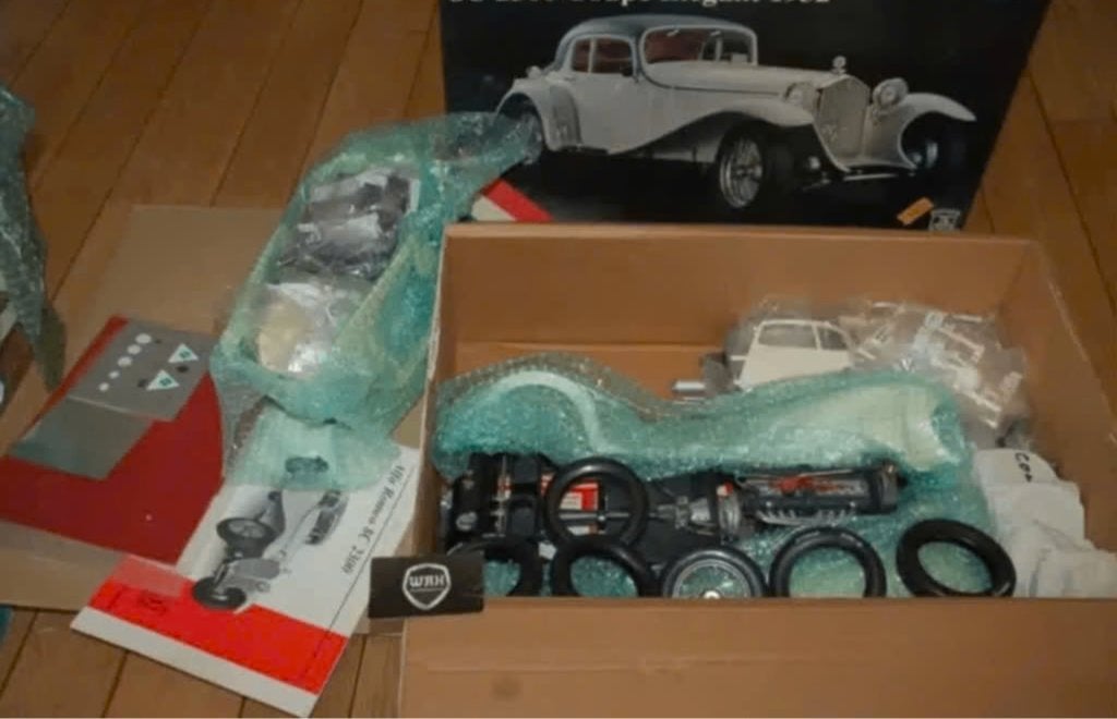 1:8 ALFA ROMEO 8C COUPE ELEGANT POCHER see info WRH, Verzenden, Zo goed als nieuw, 1:5 t/m 1:8, Auto