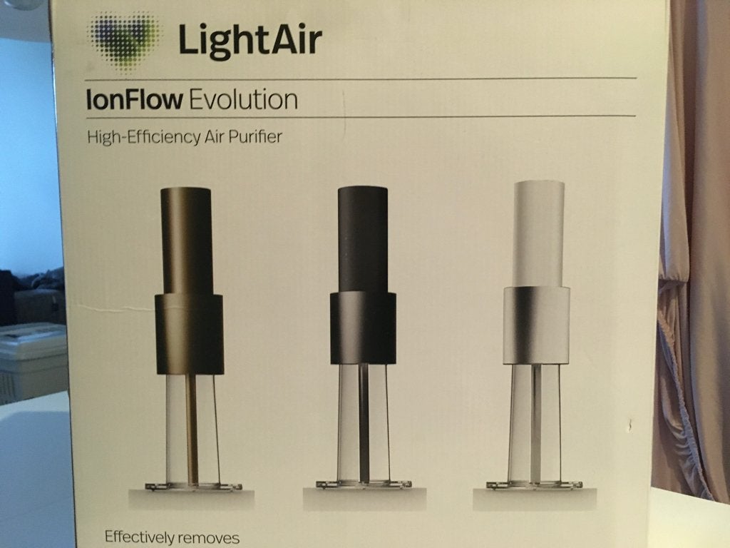 luchtreiniger IonFlow Light Air Evolution, Witgoed en Apparatuur, Luchtbehandelingsapparatuur, Ophalen, Zo goed als nieuw, Luchtreiniger