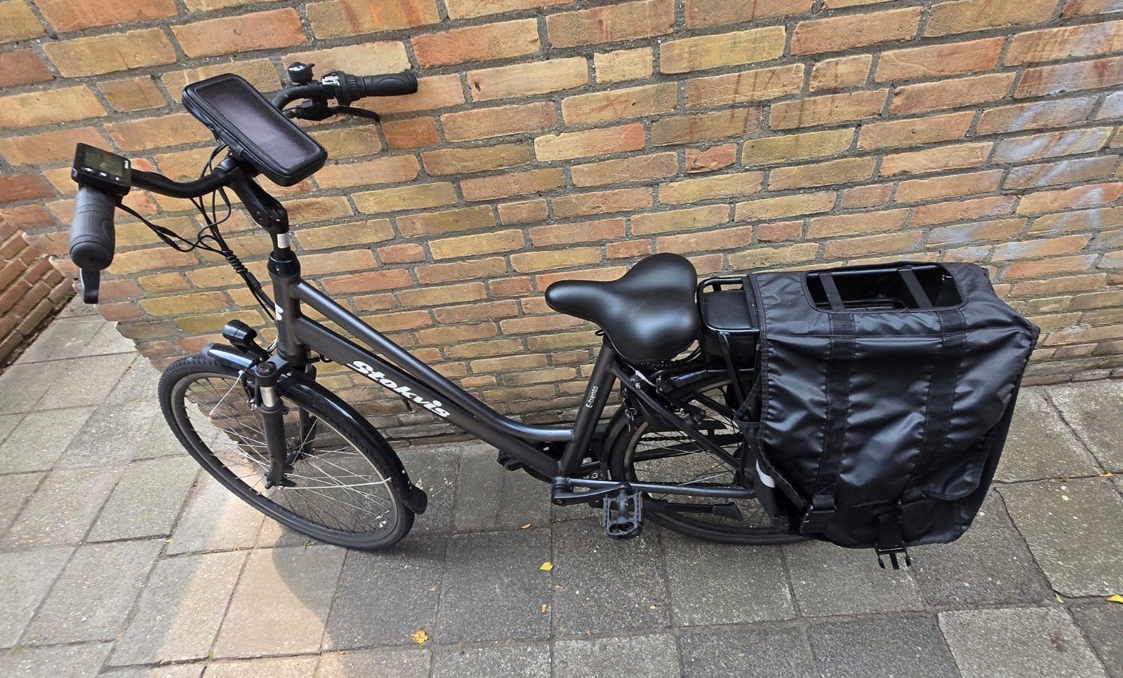 Stokvis E-trento S7 A Deluxe Coal Grey, Gebruikt, 47 tot 51 cm, 30 tot 50 km per accu, Ophalen