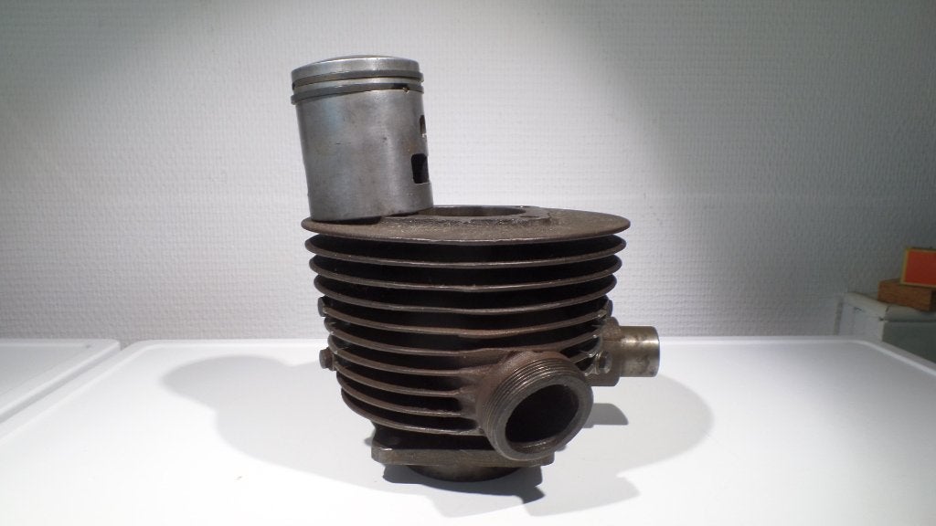 Cylinder+Zuiger, ILO/SACHS?, 125 cc, oldtimer blok-(#9046), Motoren, Onderdelen | Oldtimers, Ophalen of Verzenden, Gebruikt
