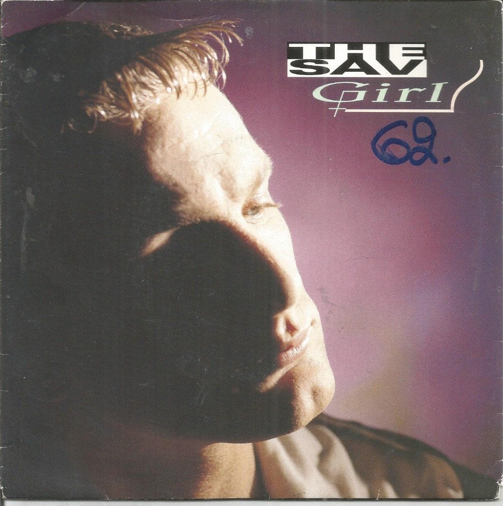 The Sav – Girl (1992), Fotohoes, 7 inch, Ophalen of Verzenden, Zo goed als nieuw