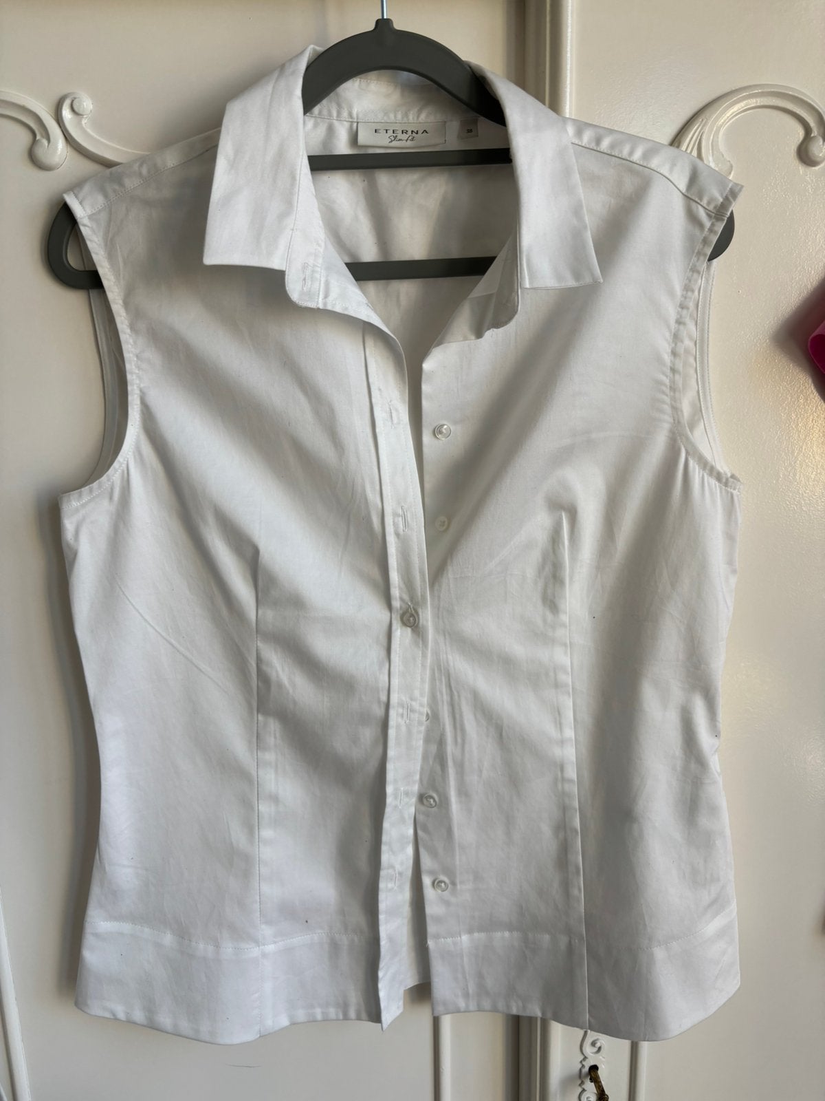 Nieuw wit blouse merk Eterna maat 38, Maat 38/40 (M), Wit, Nieuw, Ophalen of Verzenden