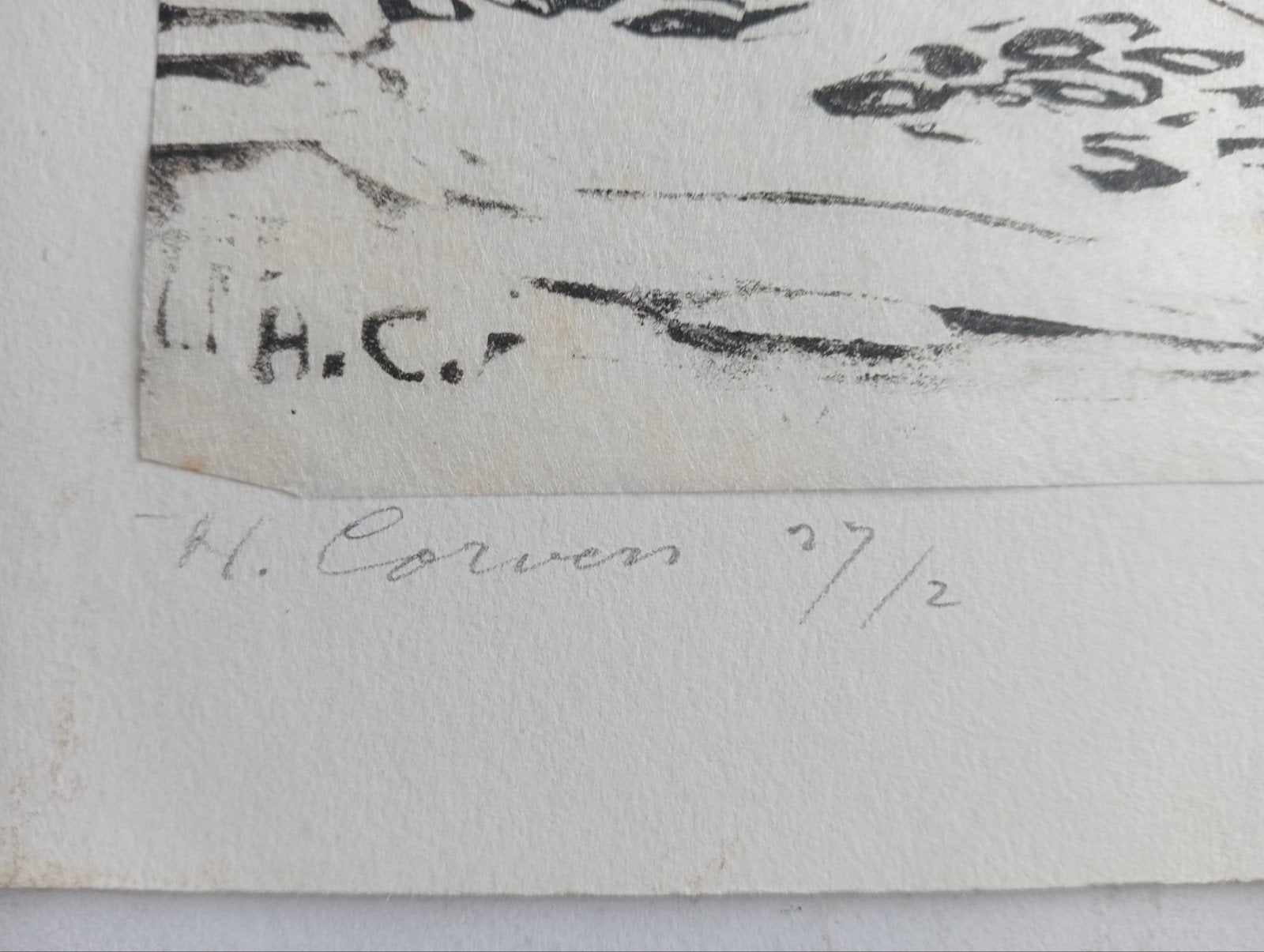 Harry Corvers (1913 -1982 )
Houtsnede St.Oedenrode, Antiek en Kunst, Ophalen of Verzenden