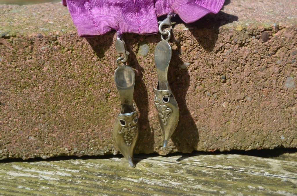 Schoen/slippervormige breipenhouders zilver. (2e geh.), Antiek en Kunst, Ophalen of Verzenden, Zilver