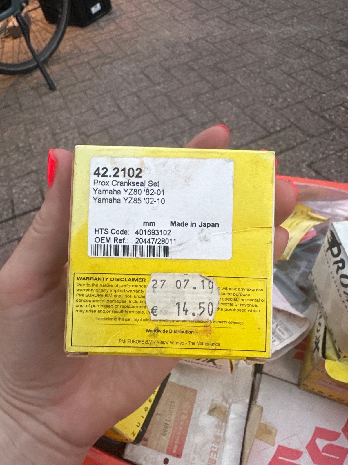Prox Krukaskeerring Set Yamaha YZ80/YZ85 - Nieuw, Ophalen