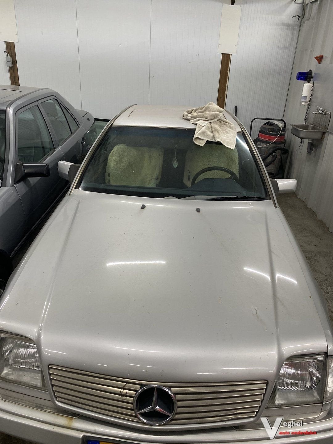 Mercedes W124 SEC Motorkap kleurcode 744, Auto-onderdelen, Carrosserie en Plaatwerk, Ophalen, Gebruikt, -, -