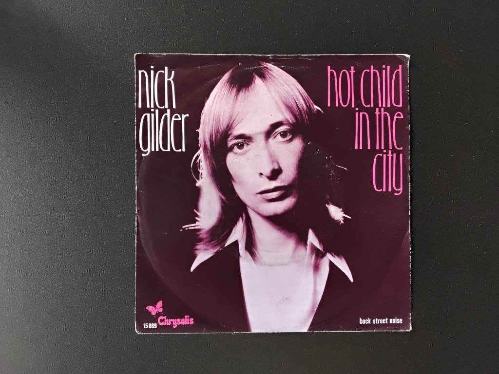 Nick Glider - Hot Child in the City., Verzenden, Zo goed als nieuw, 7 inch, Pop