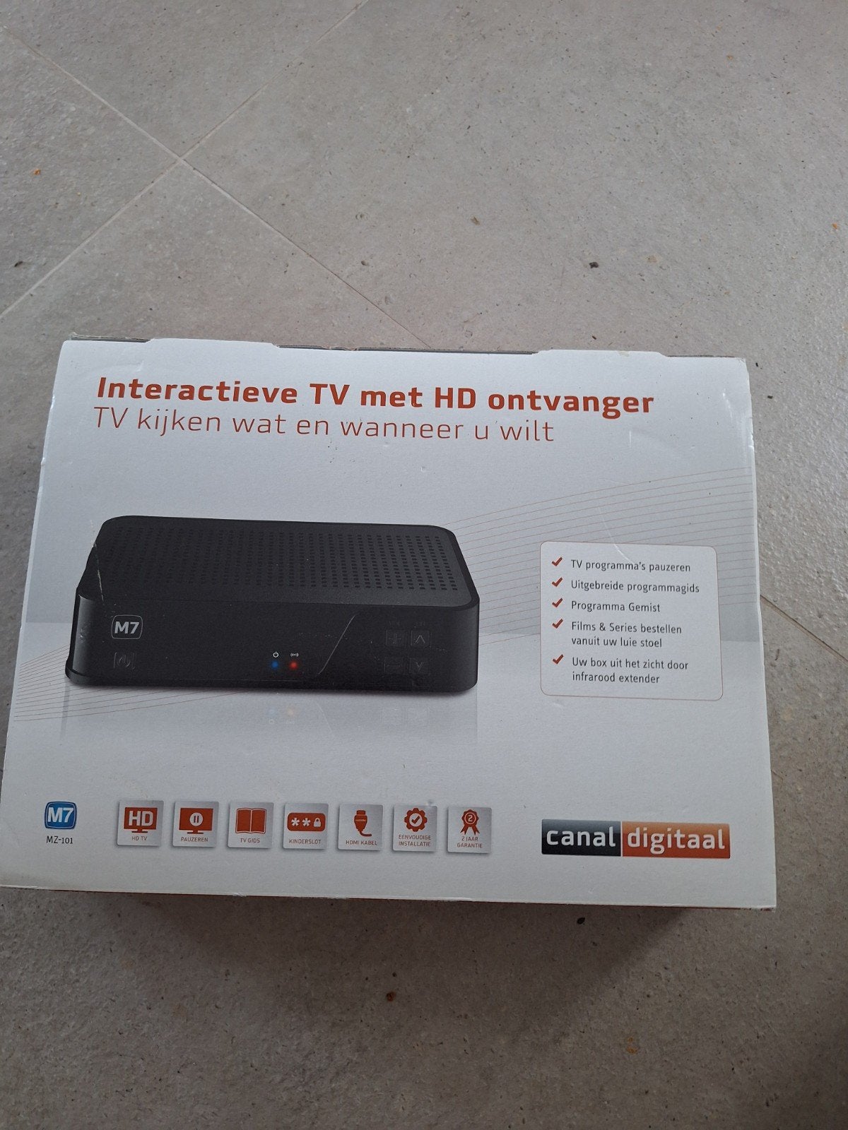 M7 Interactieve TV met HD ontvanger - Canal Digitaal, Ophalen of Verzenden, Nieuw, Decoder
